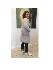 Smuk unika taske i ægte lammeskind - skuldertaske - Cosystyle