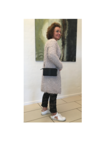 Elegant sort crossover unika taske i lammeskind - skuldertaske - Cosystyle