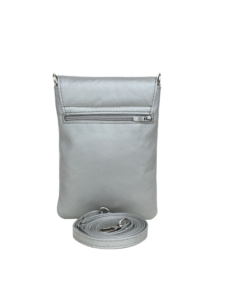 Flot mat grå mobiltaske i lammeskind - Unika taske fra Cosystyle
