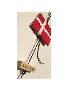 Snoren m/flag-Nordic by hand