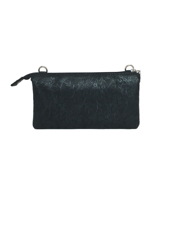 Elegant sort clutch i dejligt lammeskind - Unika taske fra Cosystyle