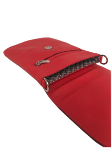 Flot mobiltaske i røde nuancer - Unika taske fra Cosystyle