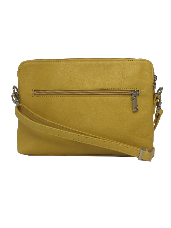 Smart Crossover skindtaske i gul - Unika taske fra Cosystyle